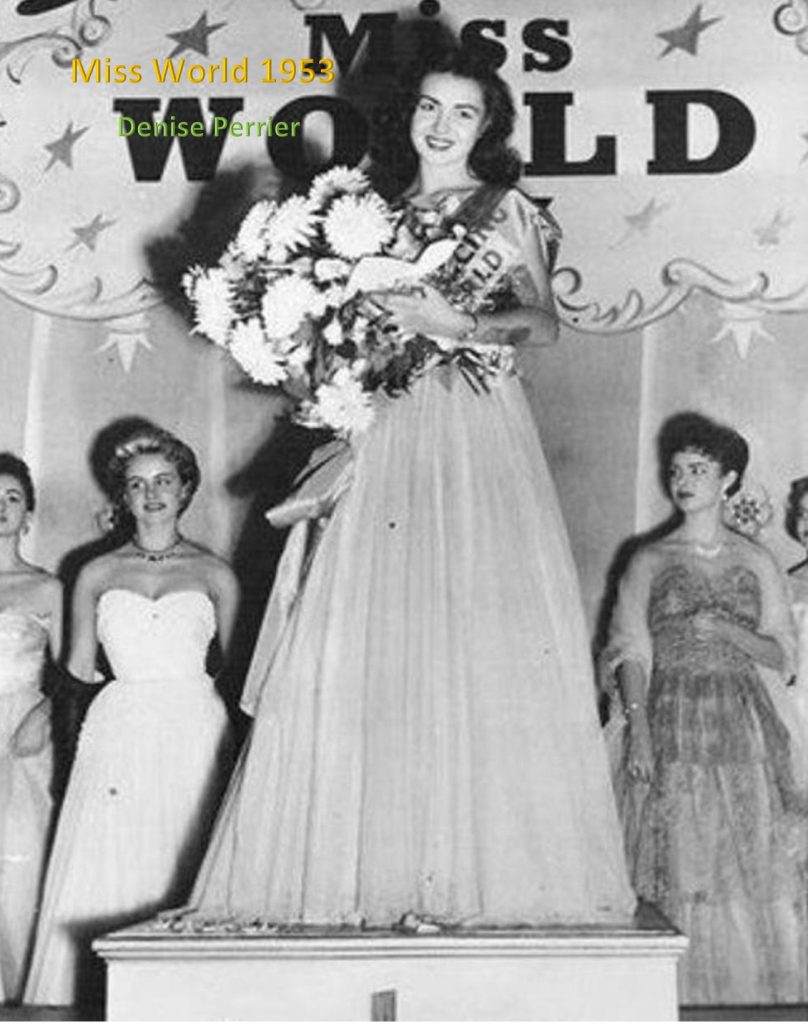 Miss World 1953 – Denise Perrier