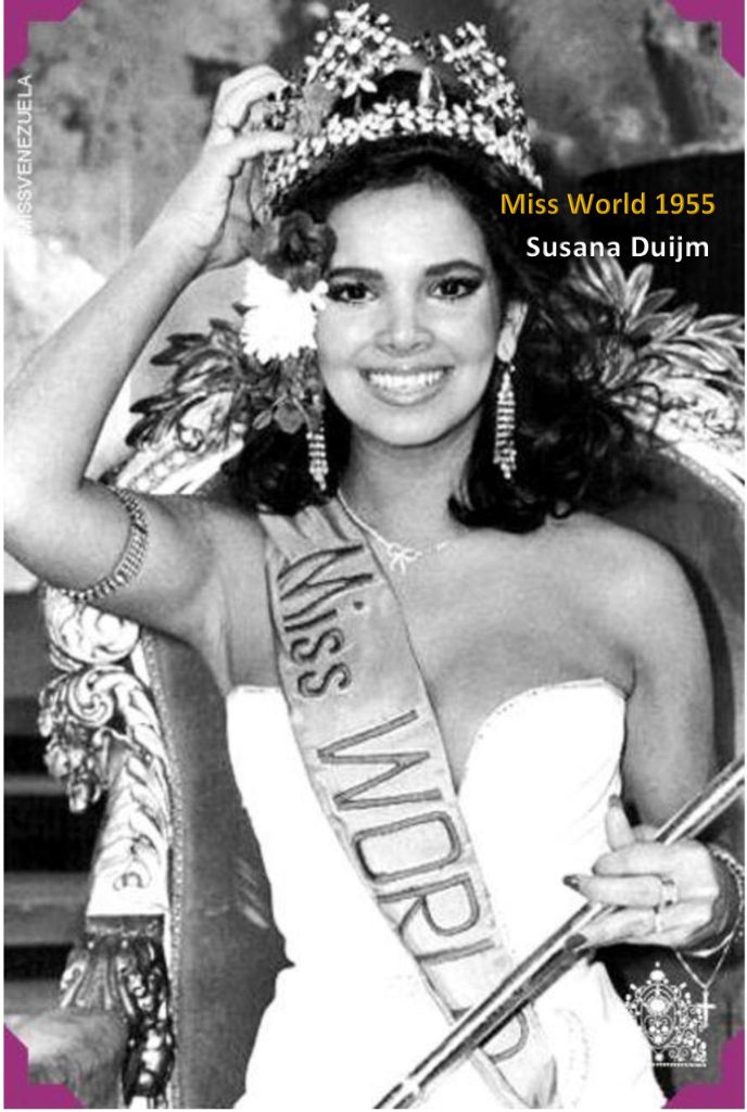 Miss World 1955 – Susana Duijm