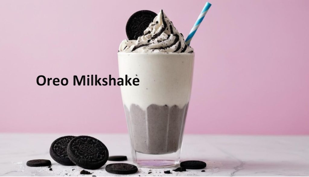 Orio Milkshake Rercipe