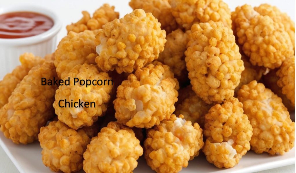 Baked Popcorn Chicken Recipe