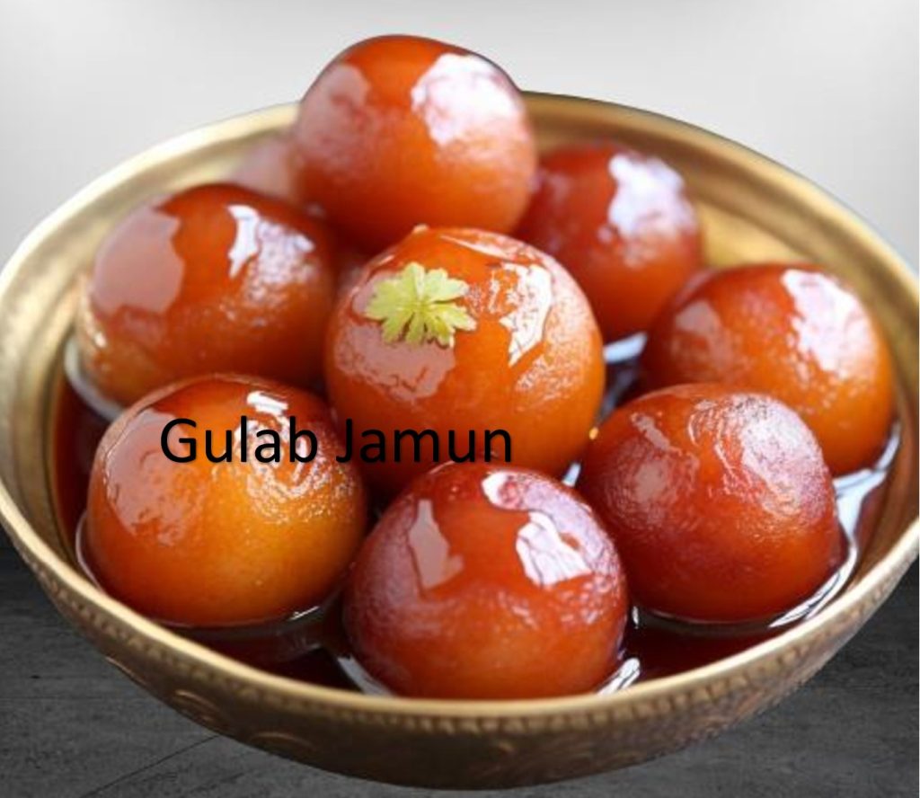 Gulab Jamun Dish