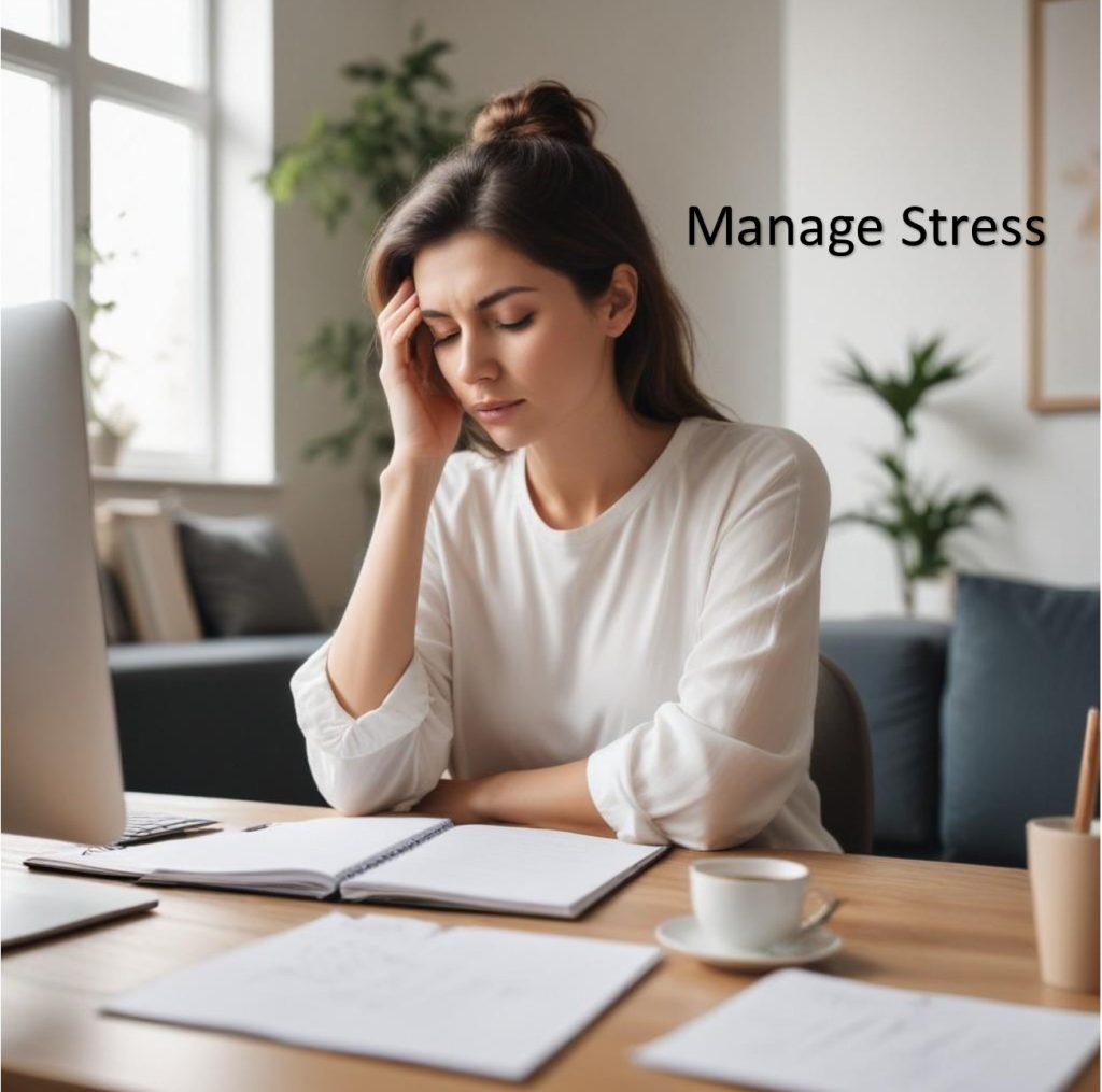 Live healthy and Manage Stress