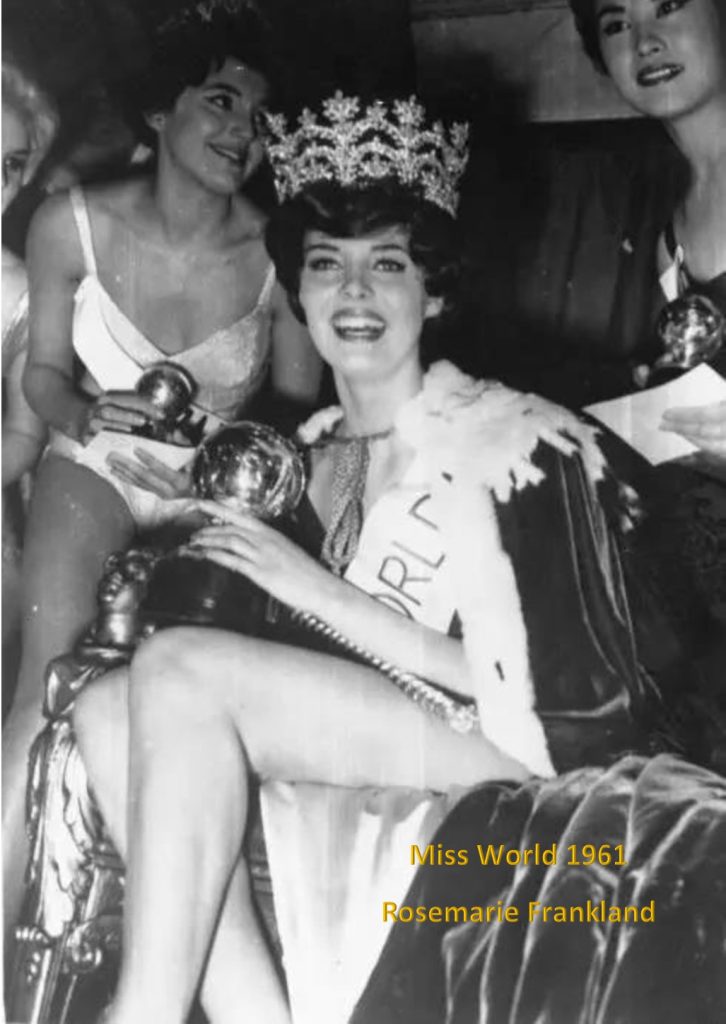 Miss World Of 1961 – Rosemarie Frankland