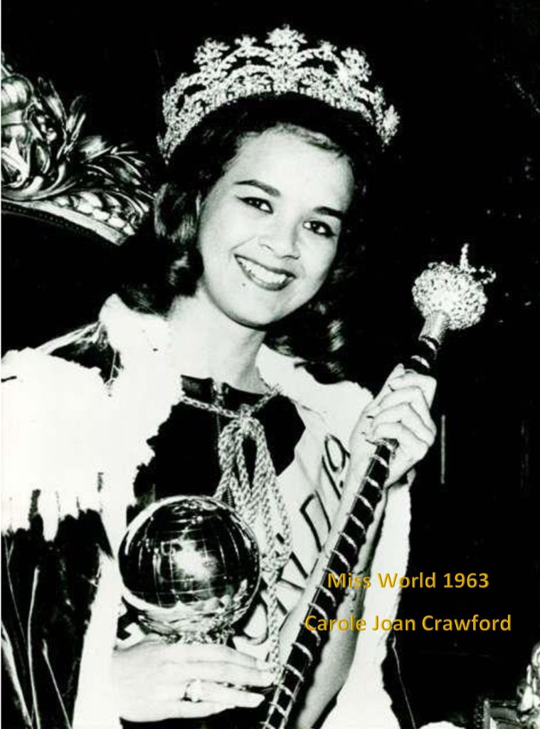 Miss World Of 1963 – Carole Joan Crawford