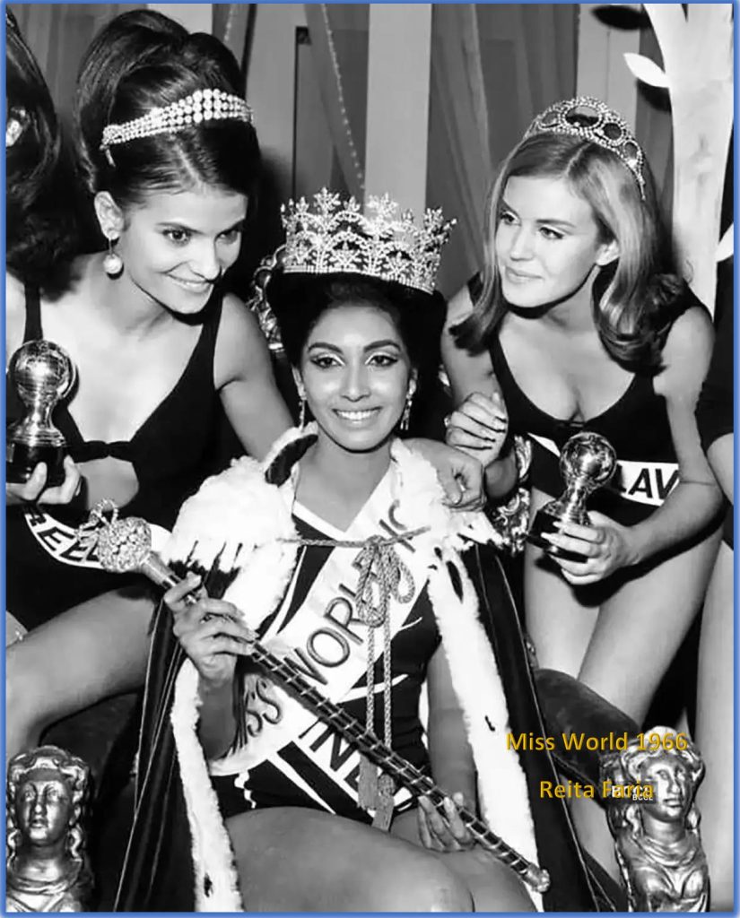 Miss World Of 1966 – Reita Faria