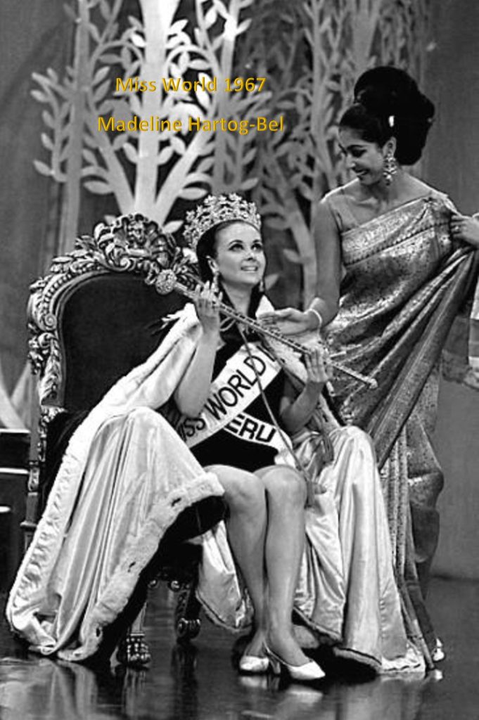 Miss World Of 1967 – Madeline Hartog-Bel