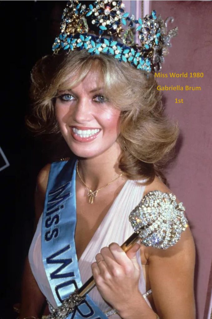Miss World 1980 – Gabriella Brum